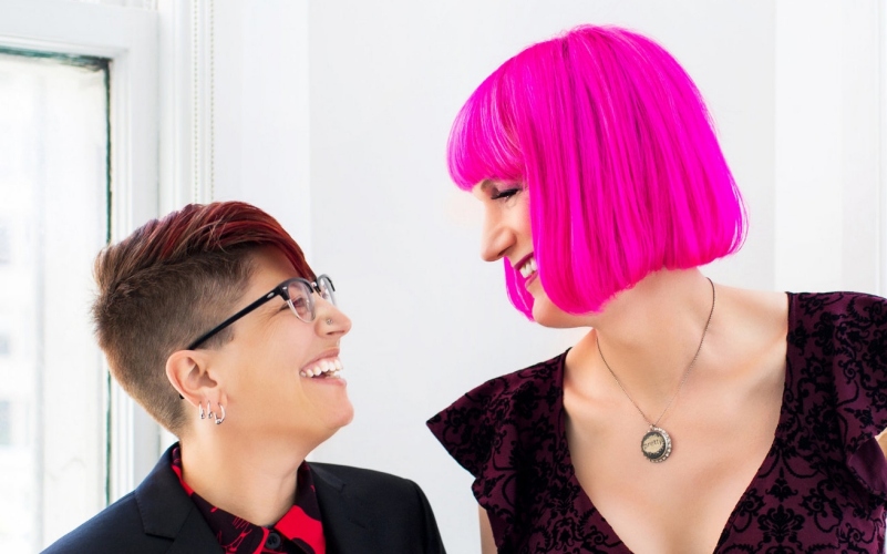 Annalee Newitz and Charlie Jane Anders